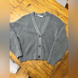 Everlane Boxy Cardigan in Everyday Cotton